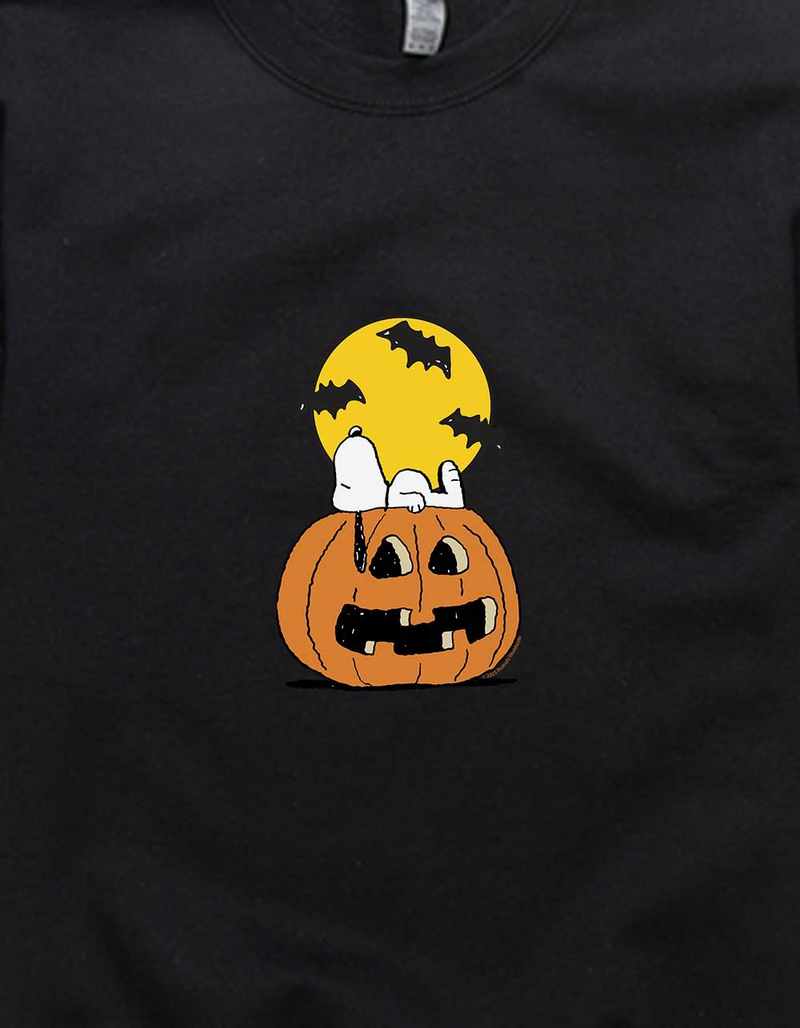 PEANUTS Trick Or Sleep Unisex Crewneck Sweatshirt image number 1