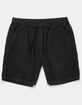 QUIKSLIVER Taxer Mens Elastic Waist Corduroy Shorts image number 1