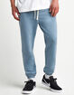 RSQ Mens Slate Blue Fleece Jogger Sweatpants image number 2