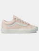 VANS Brushed Twill Style 36 Vanilla Cream & Snow White Womens Shoes image number 1