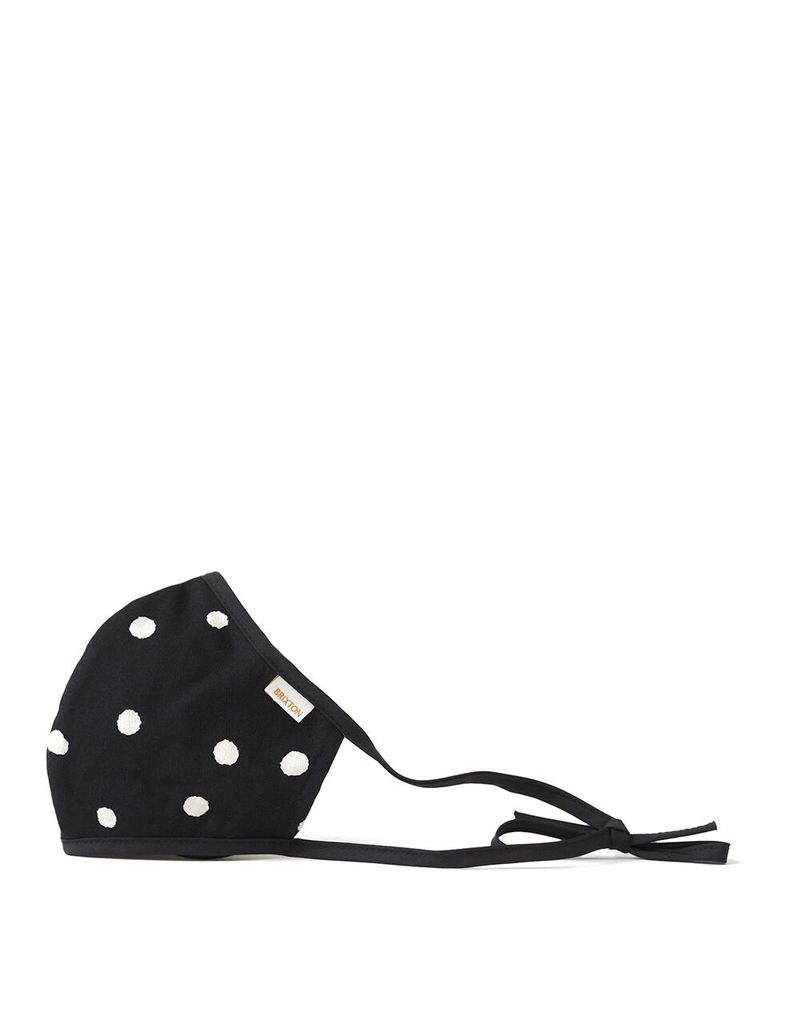 BRIXTON Summer Weights Polka Dot Fashion Face Mask image number 1