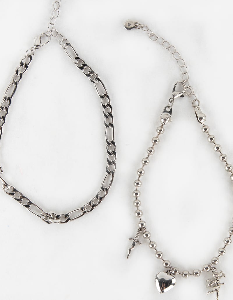 FULL TILT 2 Pack Charm Bracelet Set image number 1