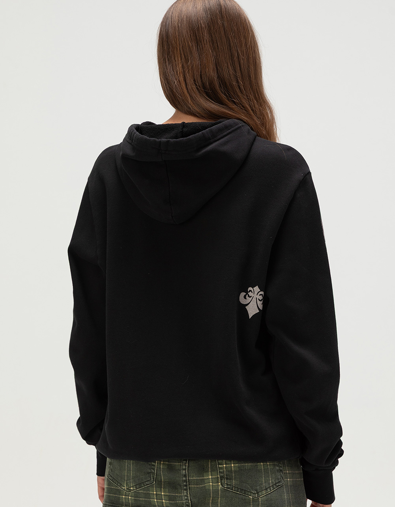 AFFLICTION Flaming Womens Hoodie image number 3