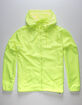 INDEPENDENT TRADING COMPANY Lightweight Mens Neon Yellow Windbreaker Jacket image number 1