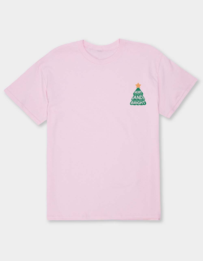 TREE Merry And Bright Floral Unisex Tee image number 0