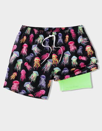 CHUBBIES Don't Be Jellies Boys Lined Swim Trunks Alternative Image