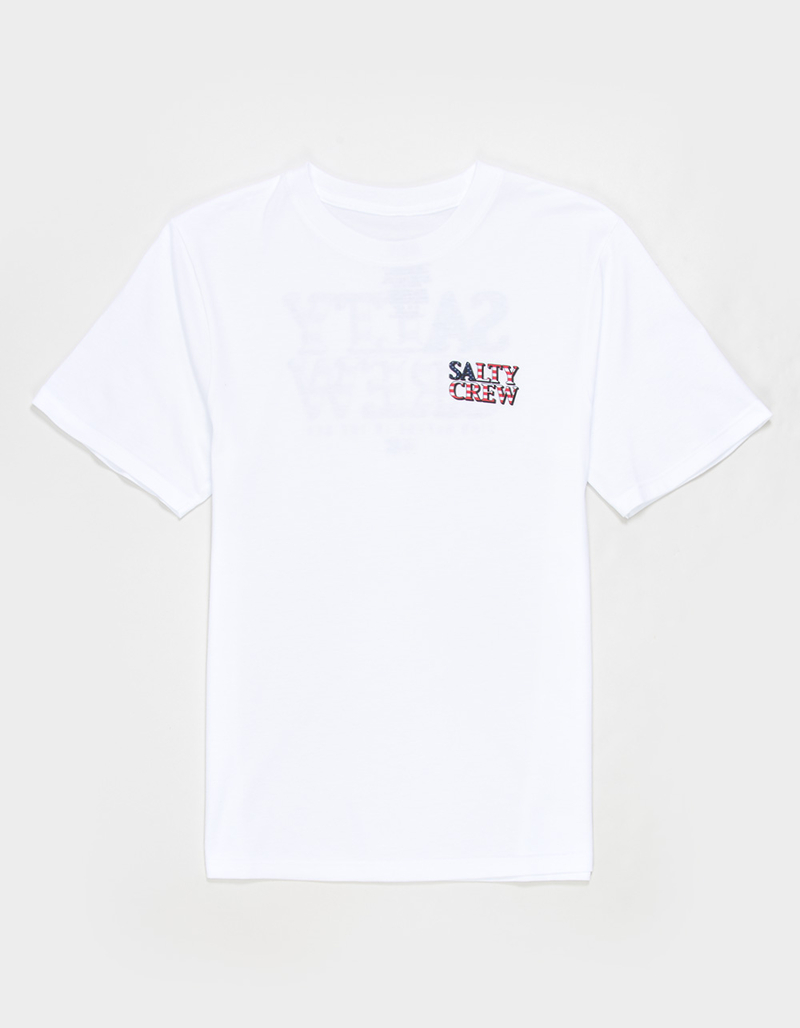 SALTY CREW America Optic Boys Tee image number 1