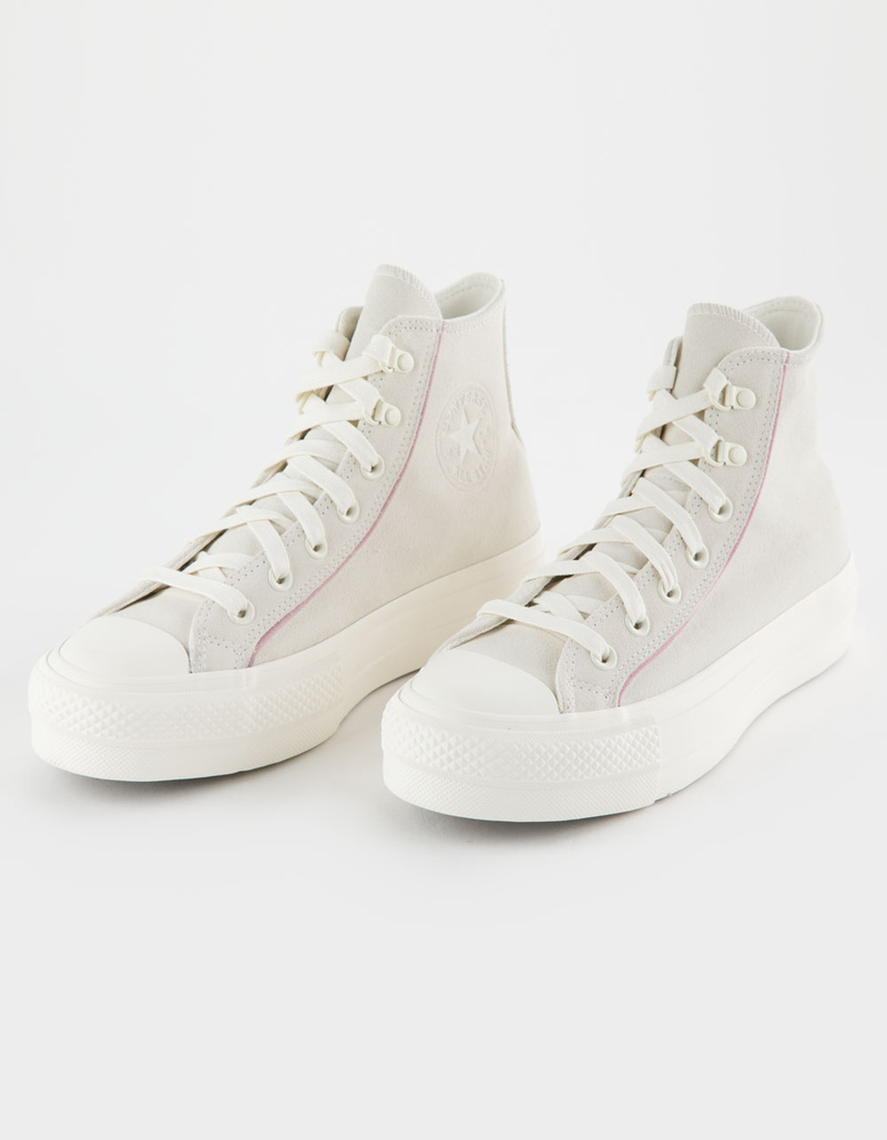 CONVERSE Chuck Taylor All Star Lift Platform Suede Womens High Top