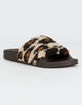 STEVE MADDEN Shear Leopard Womens Slide Sandals image number 1