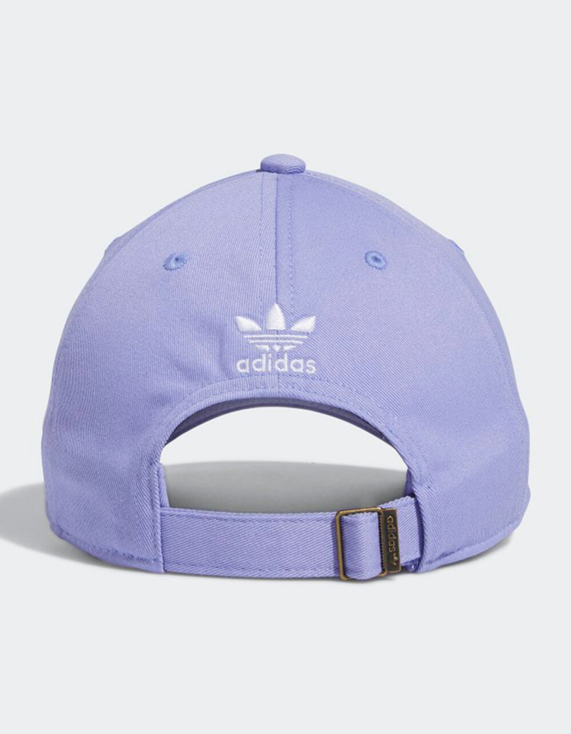 ADIDAS Originals Relaxed Mens Purple Strapback Hat image number 2