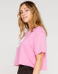 NIKE Womens Crop Tee image number 2