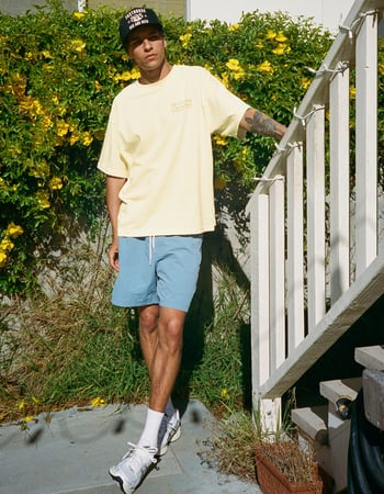 RSQ Mens 6" Nylon Shorts Primary Image