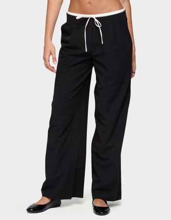 EDIKTED Peekaboo Drawstring Pants Primary Image