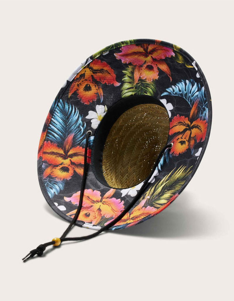 HEMLOCK HAT CO. Koa Big Kids Straw Lifeguard Hat image number 1