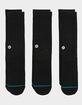 STANCE Icon 3 Pack Mens Crew Socks image number 1