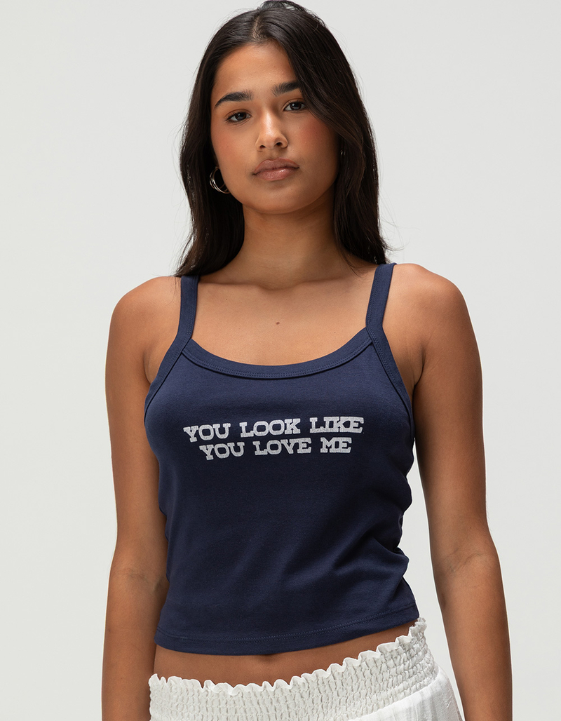 HOMEWURK You Love Me Womens Tank Top image number 0