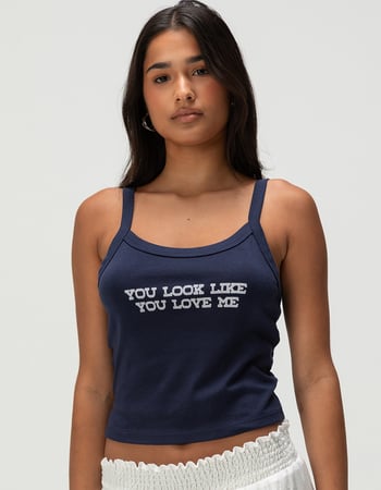 HOMEWURK You Love Me Womens Tank Top Primary Image
