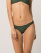 FULL TILT Olive Strap Side Bikini Bottoms image number 2