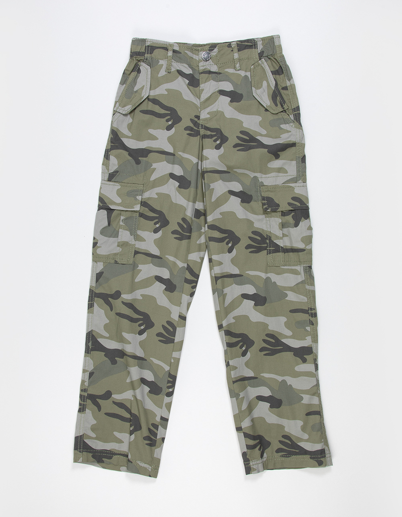 FULL TILT Girls Camo Cargo Pants image number 1