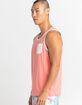 BLUE CROWN Mens Pocket Tank Top image number 3