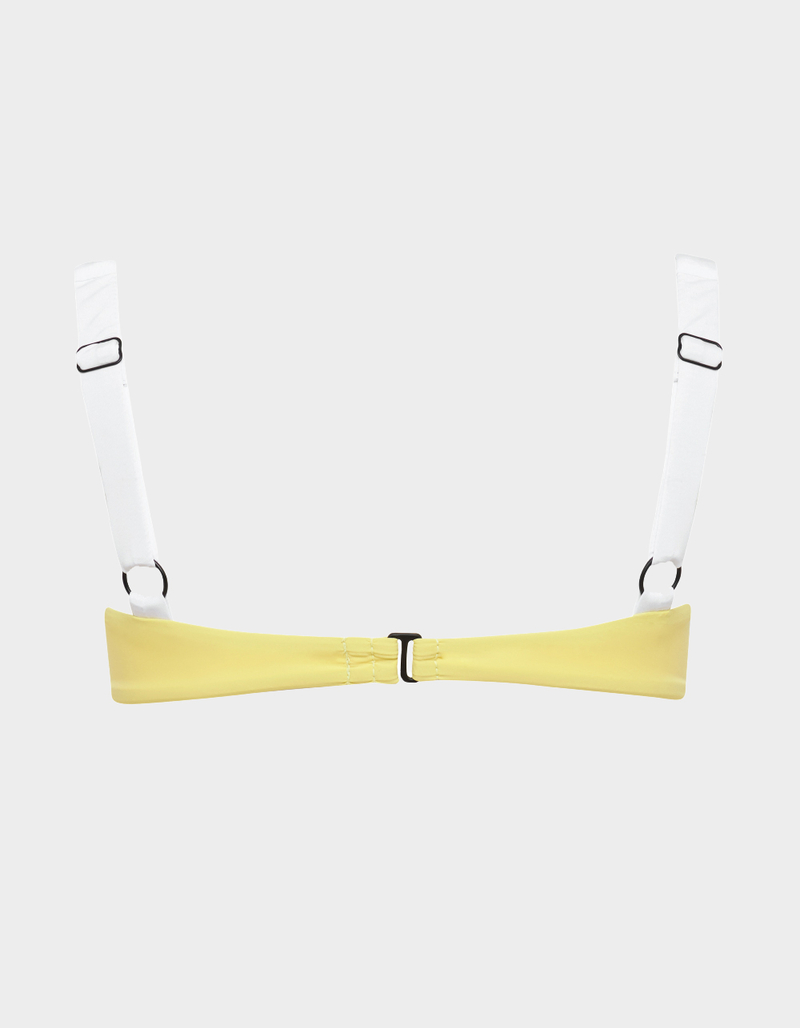 VYB SWIM Blocked Limoncello Luca Underwire Bikini Top image number 1