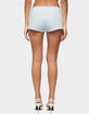 EDIKTED Myah Pinstripe Micro Shorts image number 6