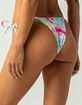 FULL TILT Tie Dye Tie Side Bikini Bottoms image number 3