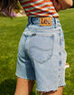 LEE Loose Cut off Rider Womens Denim Shorts image number 1