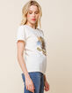 WEST OF MELROSE Rocky Mountain Womens Oversized Tee image number 2