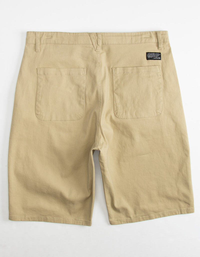 LRG Choppa Mens Khaki Shorts image number 1