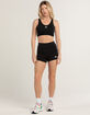 ADIDAS 3-Stripe Womens Crop Bralette image number 4