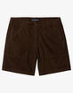 QUIKSILVER Surf Fatigue Mens Corduroy Shorts image number 1