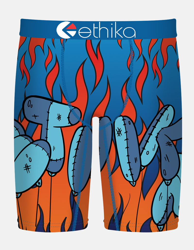 ETHIKA Down In Flames Staple Boys Boxer Briefs image number 0