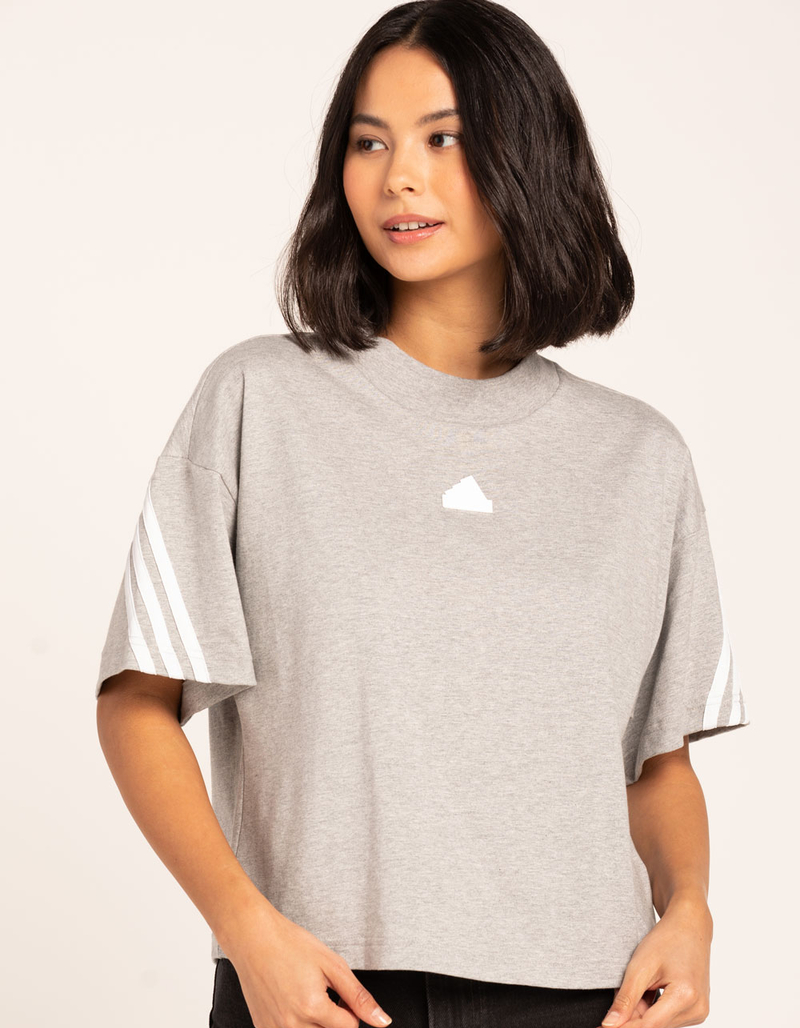 ADIDAS Future Icons 3-Stripes Womens Crop Tee image number 0