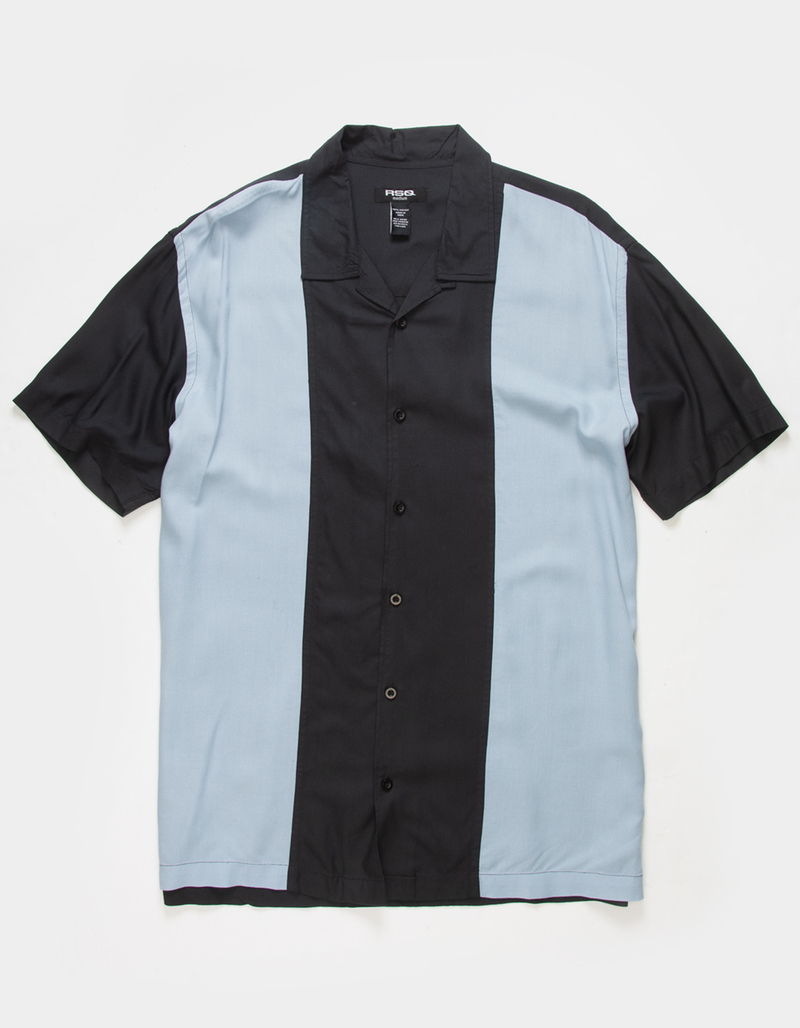 RSQ Mens Bowler Button Up Shirt image number 4