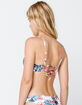 ROXY White Tropical Bralette Bikini Top image number 3