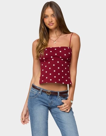EDIKTED Jinx Open-Back Top Primary Image