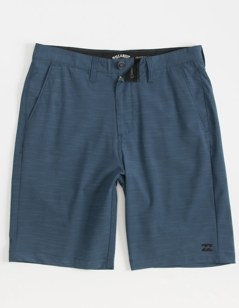 BILLABONG Crossfire Slub Mens Navy Hybrid Shorts image number 0