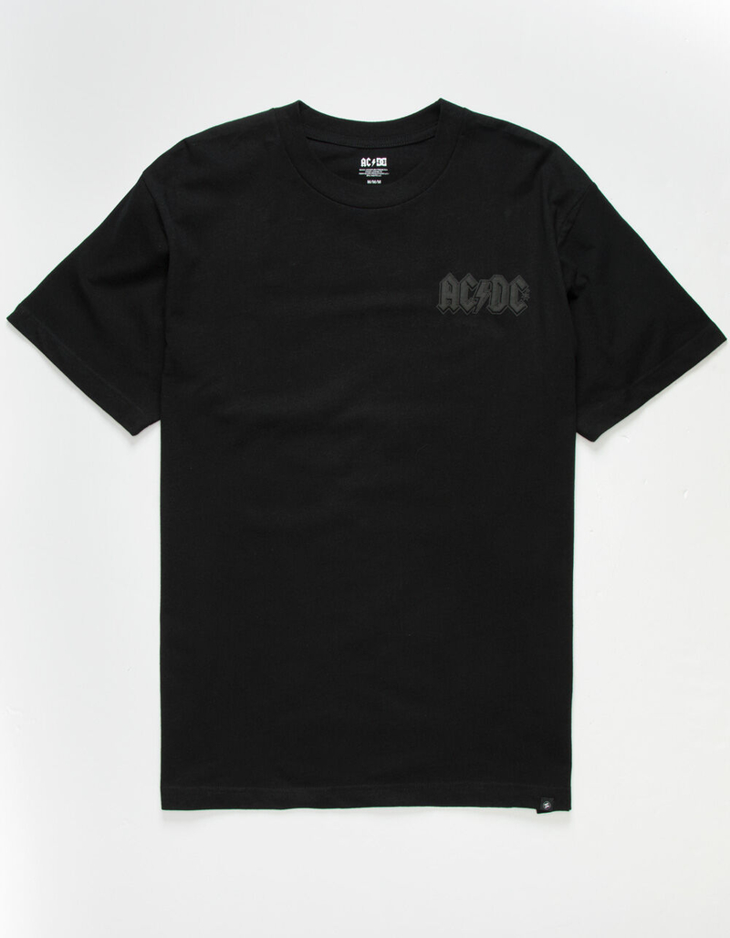 DC SHOES x AC/DC Back In Black Mens T-Shirt image number 1