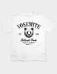 YOSEMITE National Park Bear Icon Girls Tee image number 1