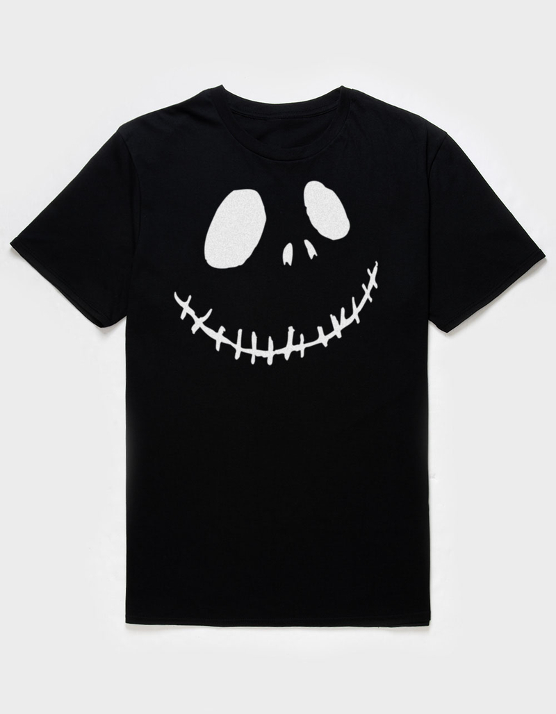 THE NIGHTMARE BEFORE CHRISTMAS Jack Face Outline Unisex Tee image number 0