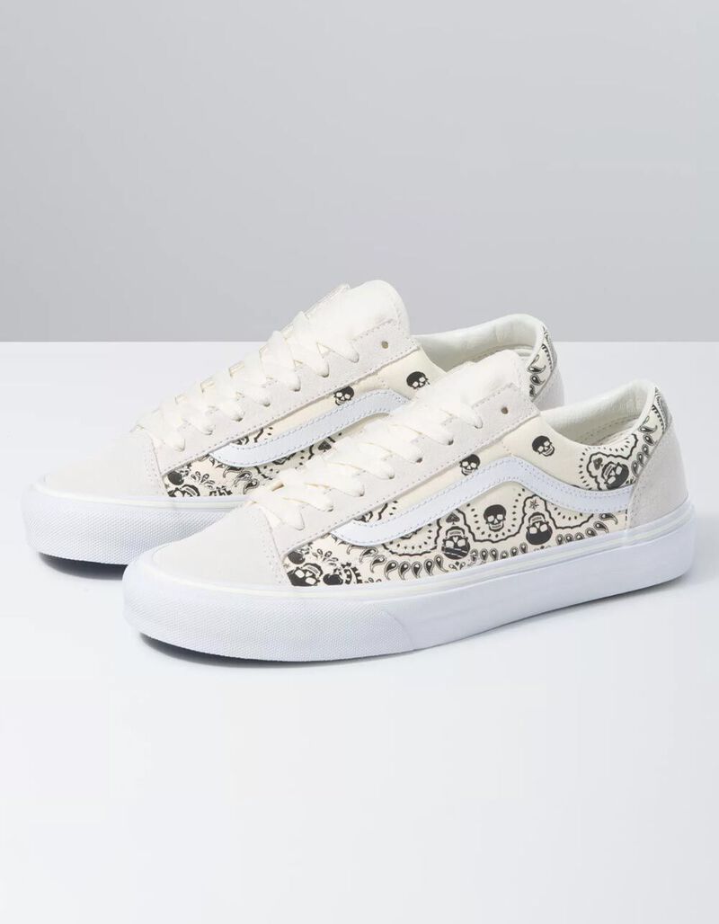 VANS Bandana Skull Style 36 Shoes OFWHT VN0A54F642S