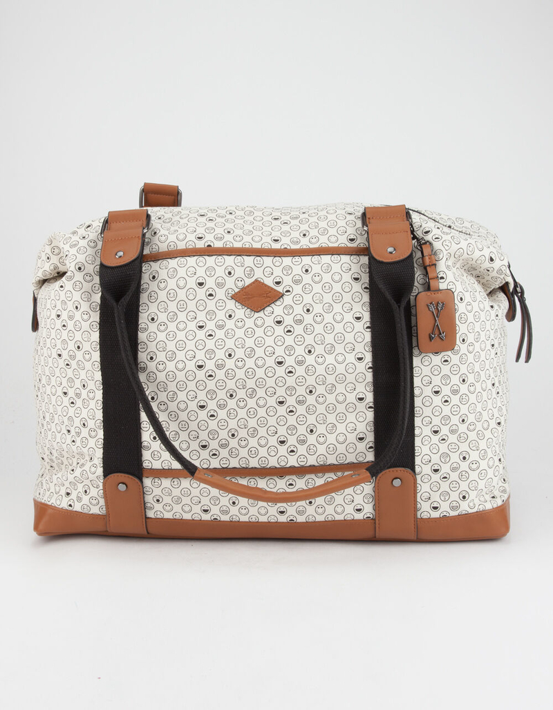 VIOLET RAY Emoji Print Bag image number 0