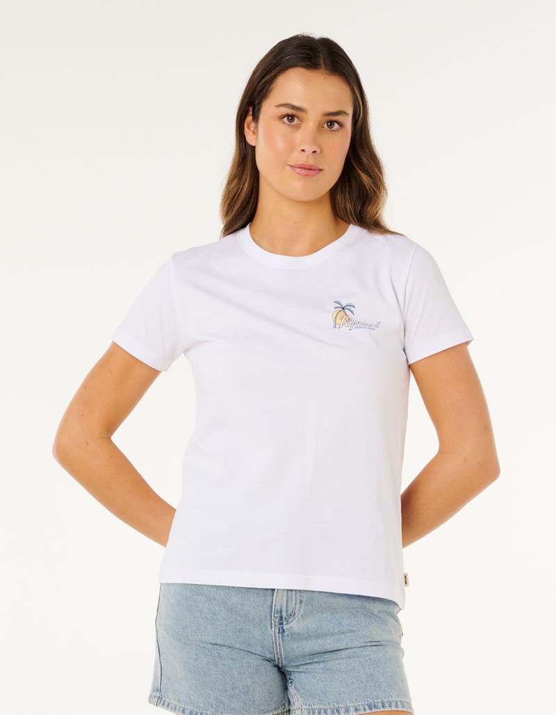 RIP CURL Tide Line Standard Womens Tee image number 0