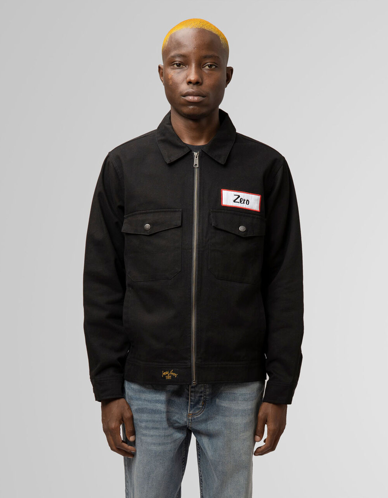 HUF x The Smashing Pumpkins Zero Twill Mens Mechanic Jacket image number 2