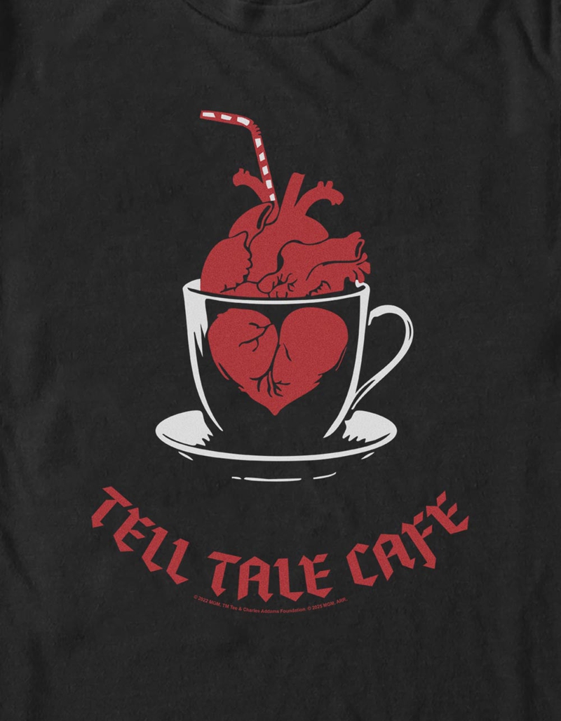 WEDNESDAY Tell Tale Cafe Unisex Tee image number 1