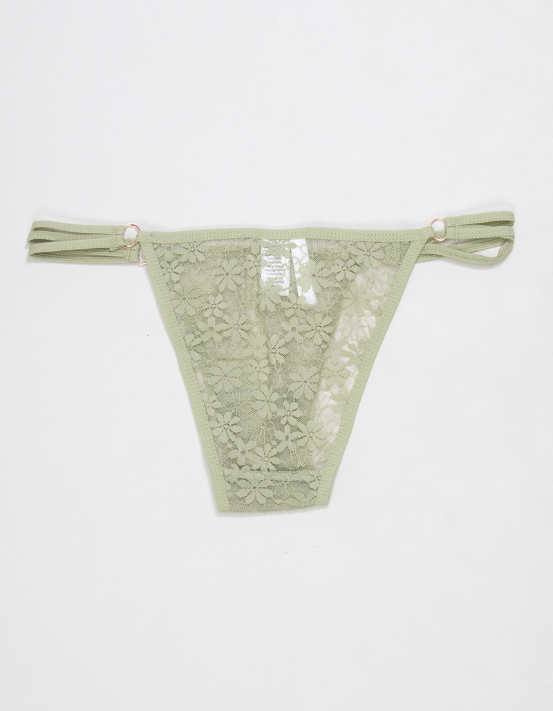 FULL TILT Strappy Side Lace Cheeky Panties image number 1