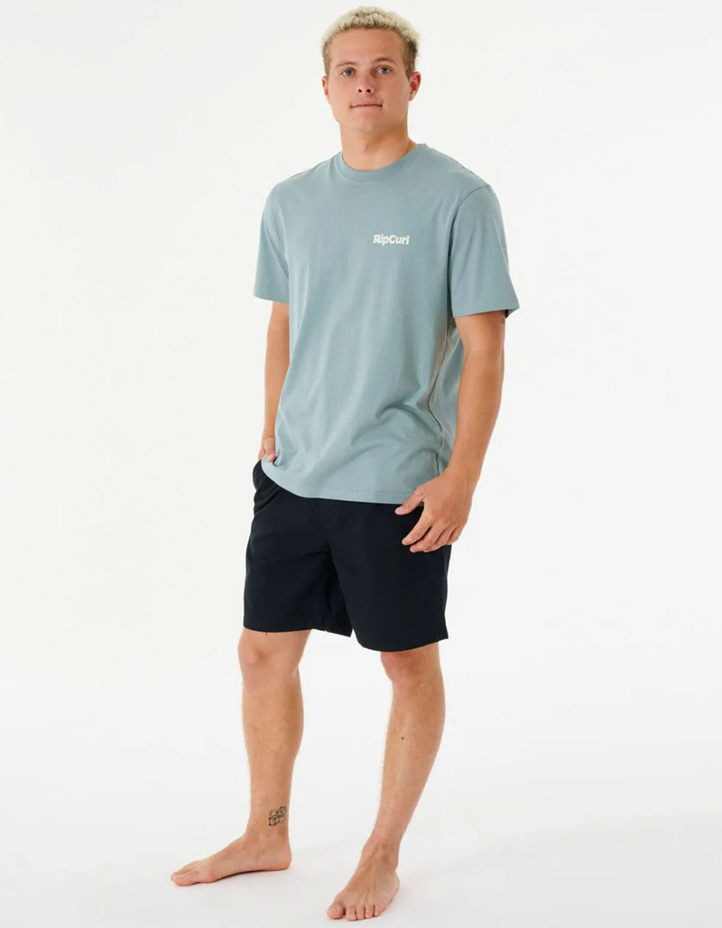RIP CURL Blazed And Tubed Mens Tee image number 3