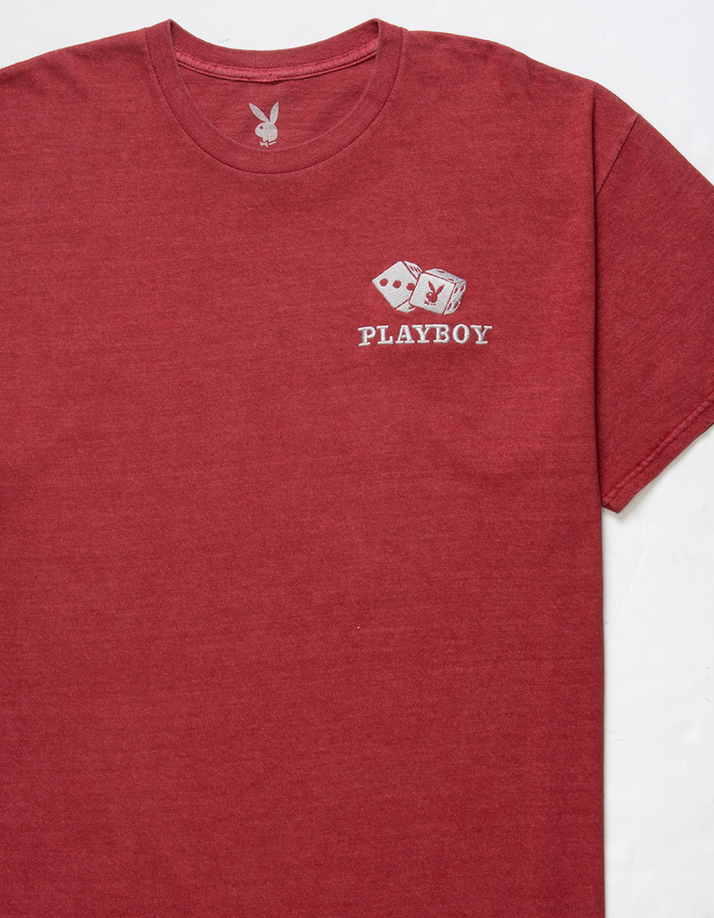 PLAYBOY Casino Logo Mens Tee image number 2