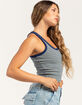 FULL TILT Stripe Womens Racerback Tank Top image number 3